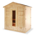 Kiima 6 Person Hybrid Infrared Outdoor Sauna Australia Beyond Living