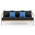Delva 4 Seater Acacia Hardwood Outdoor Sofa Set Australia Beyond Living