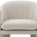 Liora Bouclé Curved Accent Armchair Australia Beyond Living