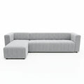 Parisa Tufted Boucle Sofa with Chaise Australia Beyond Living