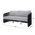 Solari 4 Seater Wicker Outdoor Sofa Set Australia Beyond Living
