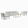 Sierra 5 Seater Outdoor Lounge Sofa Set Patio Furniture Australia Beyond Living