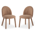Joren Boucle Dining Chair Set Australia Beyond Living