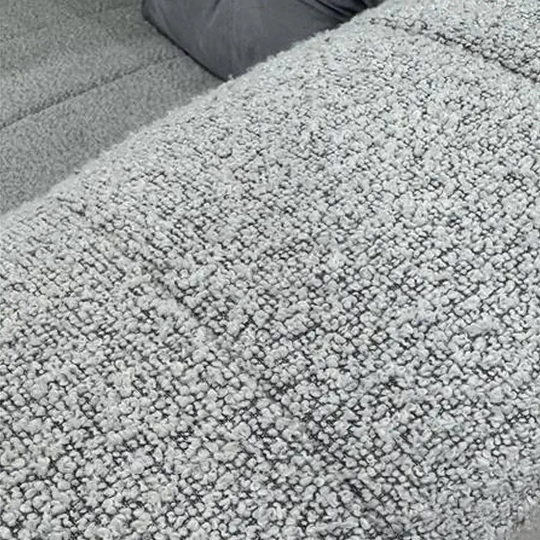 Parisa Tufted Boucle Sofa with Chaise Australia Beyond Living