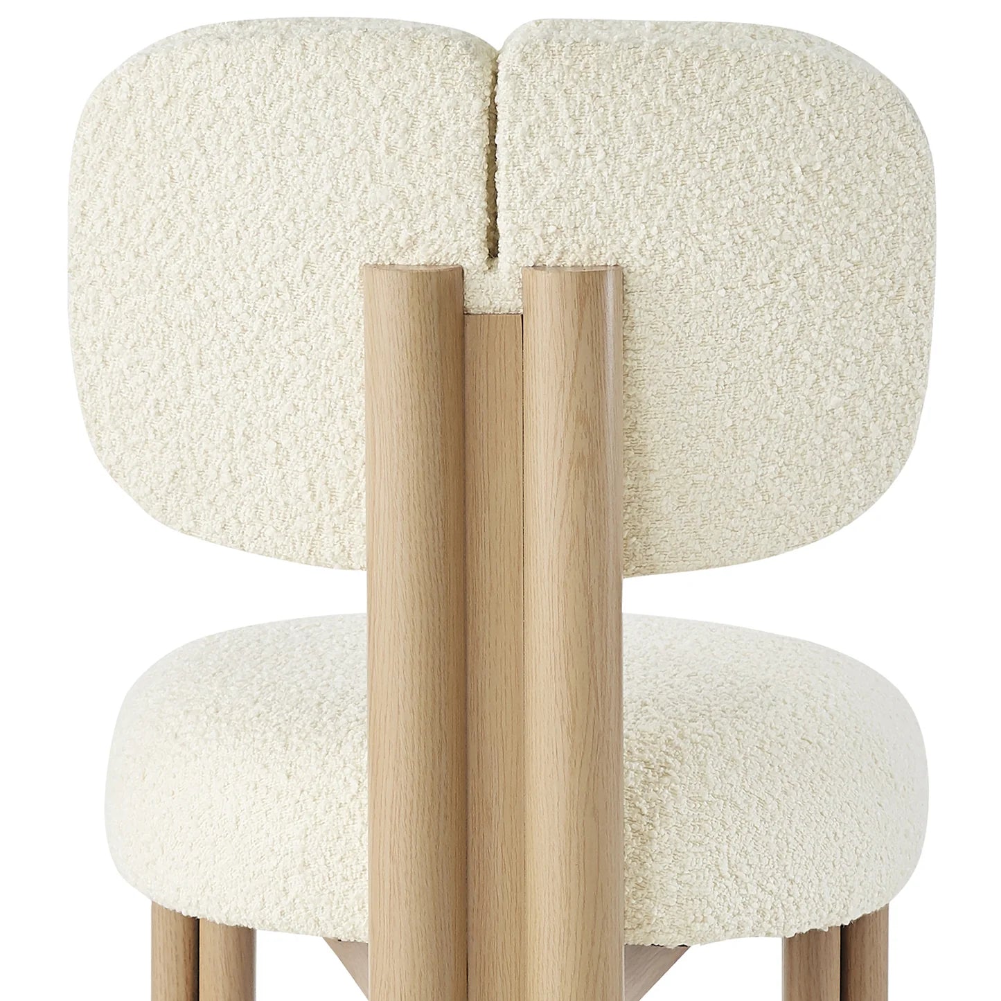 Norii Boucle Dining Chair Australia Modern Textured Upholstered Beyond Living