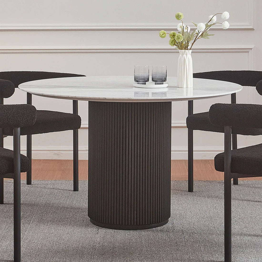 Gracie 120cm Round Dining Table Australia Beyond Living