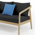 Delva 4 Seater Acacia Hardwood Outdoor Sofa Set Australia Beyond Living