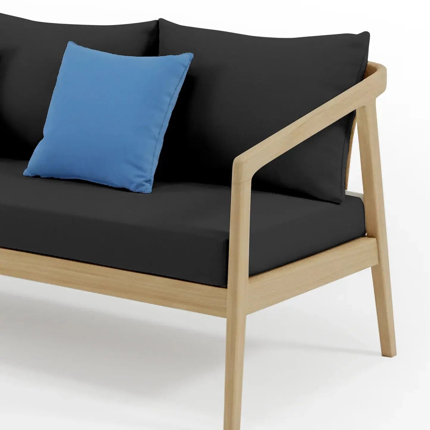 Delva 4 Seater Acacia Hardwood Outdoor Sofa Set Australia Beyond Living