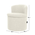 Sorra Boucle Swivel Accent Chair Australia Storage Beyond Living