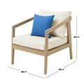 Delva 4 Seater Acacia Hardwood Outdoor Sofa Set Australia Beyond Living