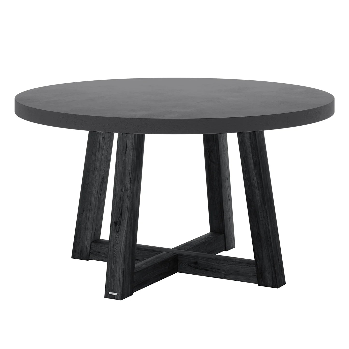Outdoor Concrete Dining Table – Hardwood Patio Table Beyond Living
