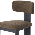 Haleo Curved Boucle Dining Chair Set Australia Beyond Living