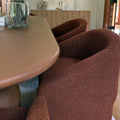 Nuve Bouclé Accent Armchair Australia Upholstered Designer Chair Beyond Living