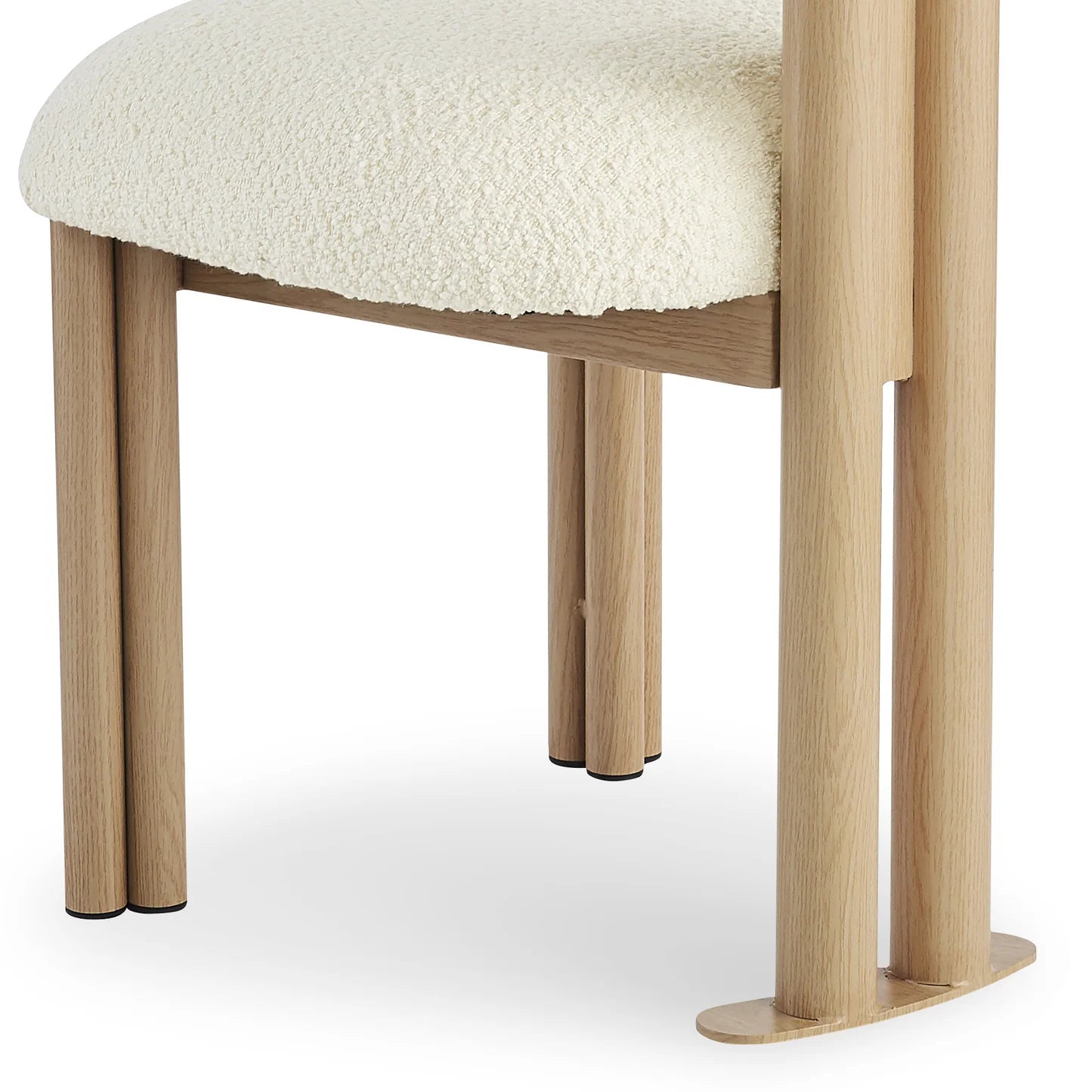 Norii Boucle Dining Chair Australia Beyond Living