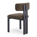 Haleo Curved Boucle Dining Chair Set Australia Beyond Living