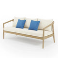 Delva 4 Seater Acacia Hardwood Outdoor Sofa Set Australia Beyond Living