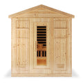 Kiima 6 Person Hybrid Infrared Outdoor Sauna Australia Beyond Living