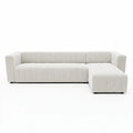 Parisa Tufted Boucle Sofa with Chaise Australia Beyond Living