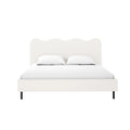 Kaylie Double Boucle Fabric Bed Frame Australia Beyond Living