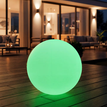 floating LED ball light waterproof outdoor pool light 20cm