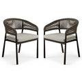Coastal Outdoor Rope Dining Chairs Set of 2 Australia Beyond Living