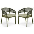 Coastal Outdoor Rope Dining Chairs Set of 2 Australia Beyond Living