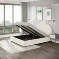 lunia double boucle gas lift storage bed frame australia
