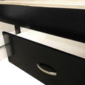 Porcia Double Wooden Storage Bed Frame with Shelves Australia Beyond Living