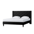 Maggie Double Winged Fabric Bed Frame Australia Beyond Living