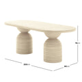 large concrete patio dining table 220cm australia