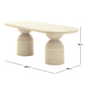 large outdoor concrete dining set 220cm australia