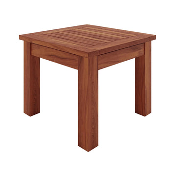 laurette outdoor timber side table natural australia