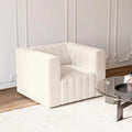 light grey boucle accent chair Australia