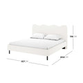 luxury boucle bed frame australia kaylie design
