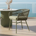 marula rope outdoor dining chairs brown set of 4 australia