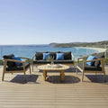 modern acacia outdoor sofa set beyond living australia