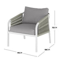 modern aluminium outdoor sofa set beyond living australia