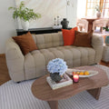 modern boucle sofa living room australia