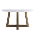 modern concrete outdoor dining table for patio entertaining