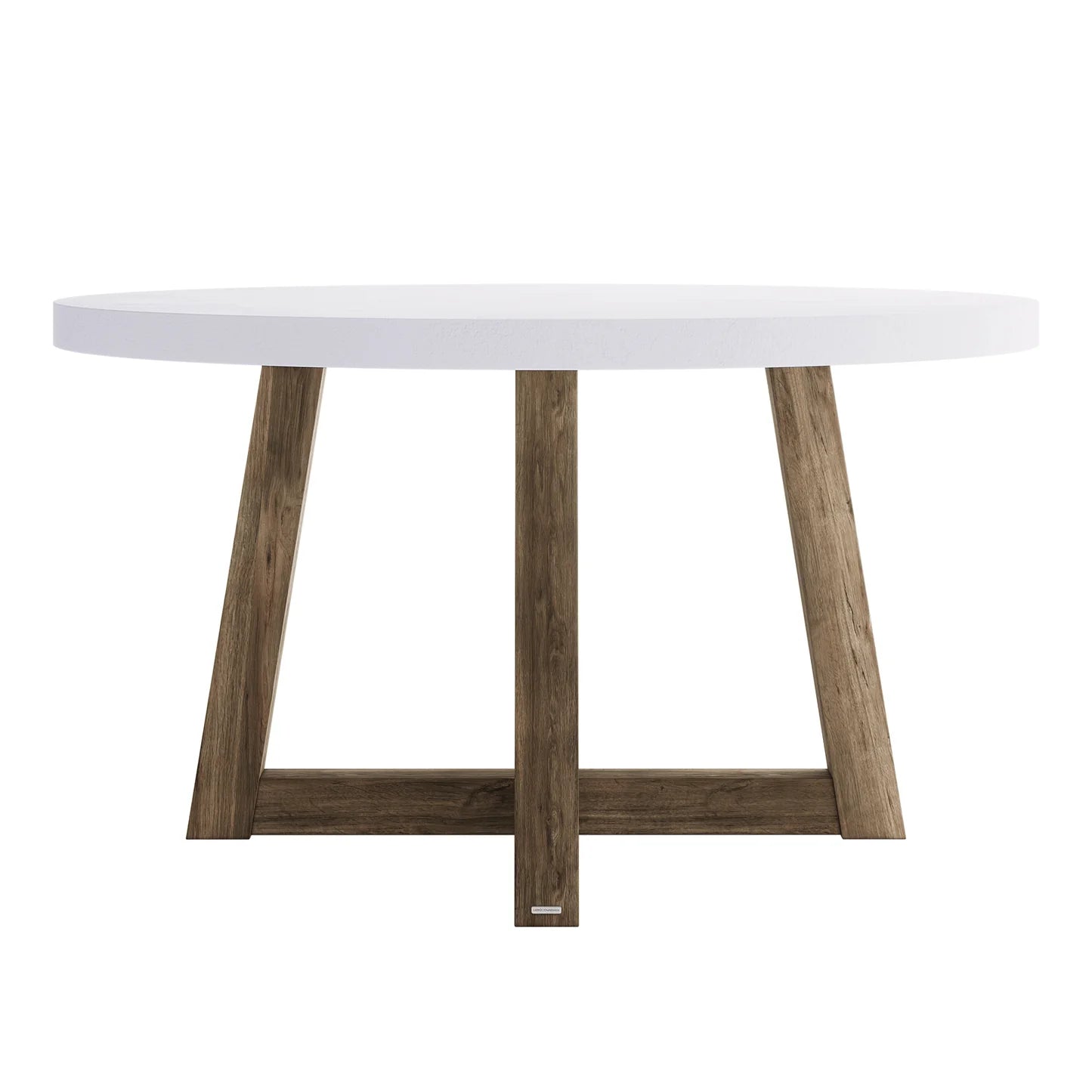 modern concrete outdoor dining table for patio entertaining