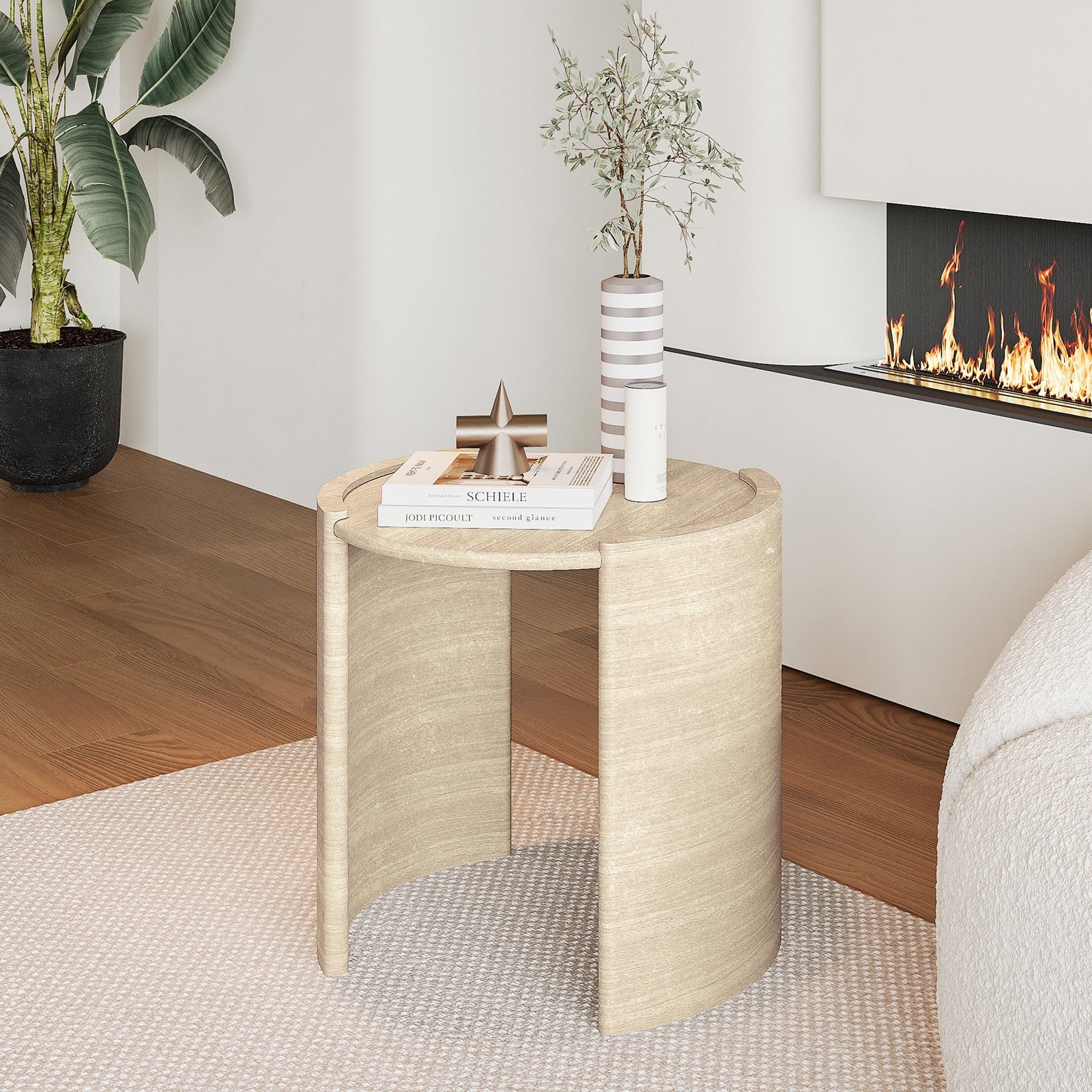 modern concrete side table beyond living australia