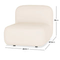 modern cream velvet lounge Australia