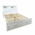 modern double storage bed frame beyond living australia