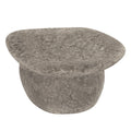 modern outdoor concrete coffee table for garden lounge