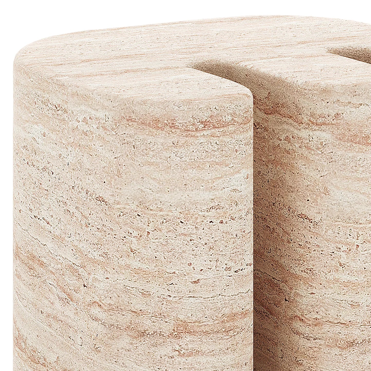 modern outdoor concrete side table for garden lounge