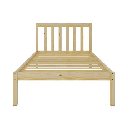 modern pine wood bed frame australia design