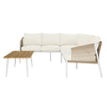 modern rattan outdoor lounge set beyond living australia