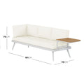 modern teak outdoor lounge set beyond living australia