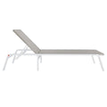 modern textilene outdoor sun loungers for garden patio