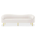 modern velvet 3 seater sofa living room